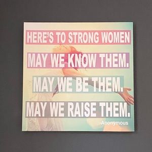 Strong Women Canvas Art Print Gallery Wrapped
